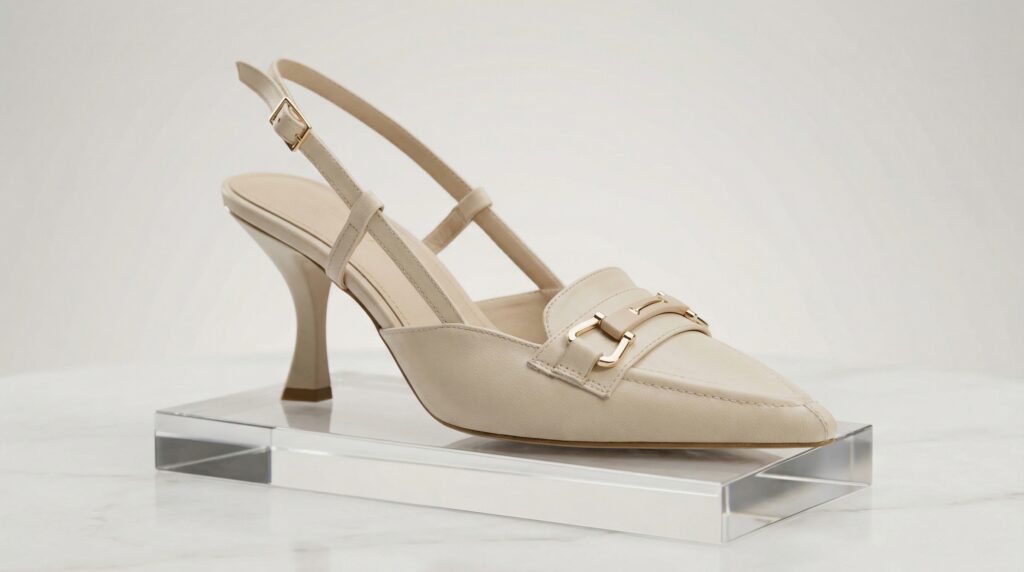 Toka Detaylı Slingback Kadın Ayakkabı